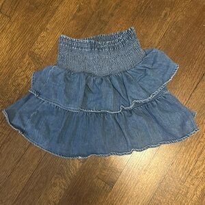 Denim skirt